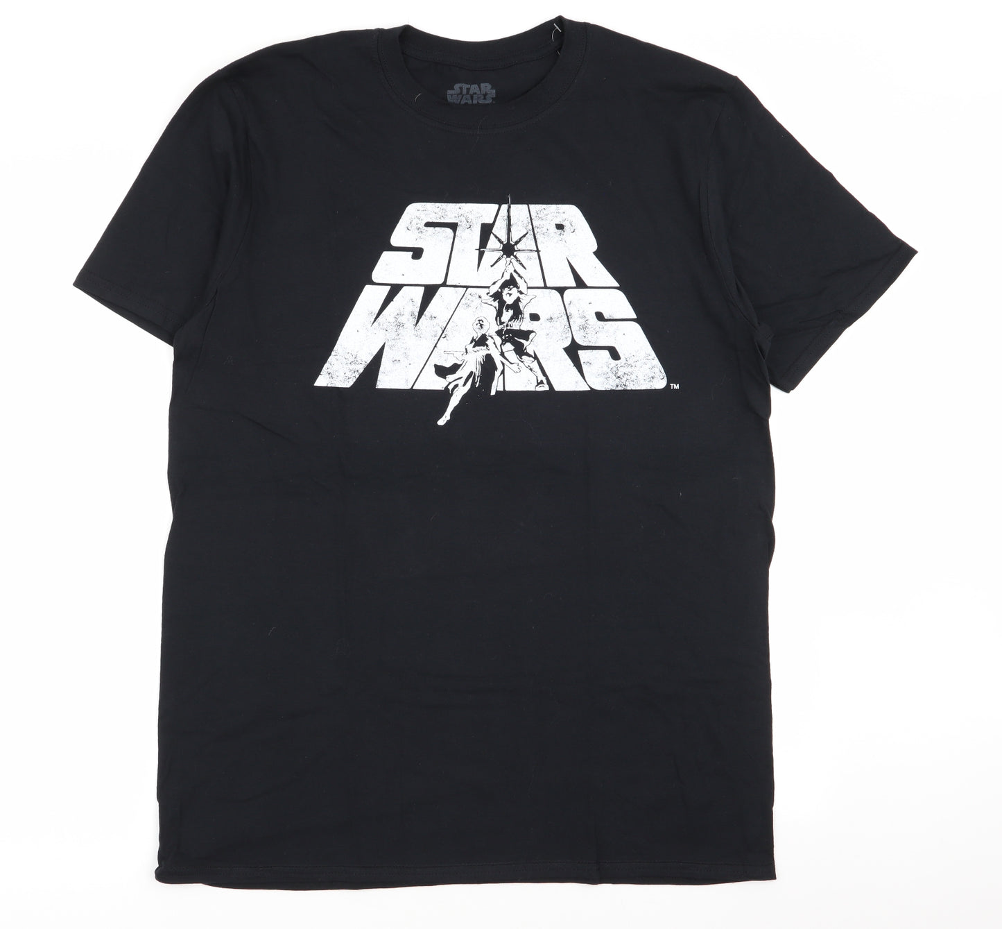 Star Wars Mens Black    T-Shirt Size L
