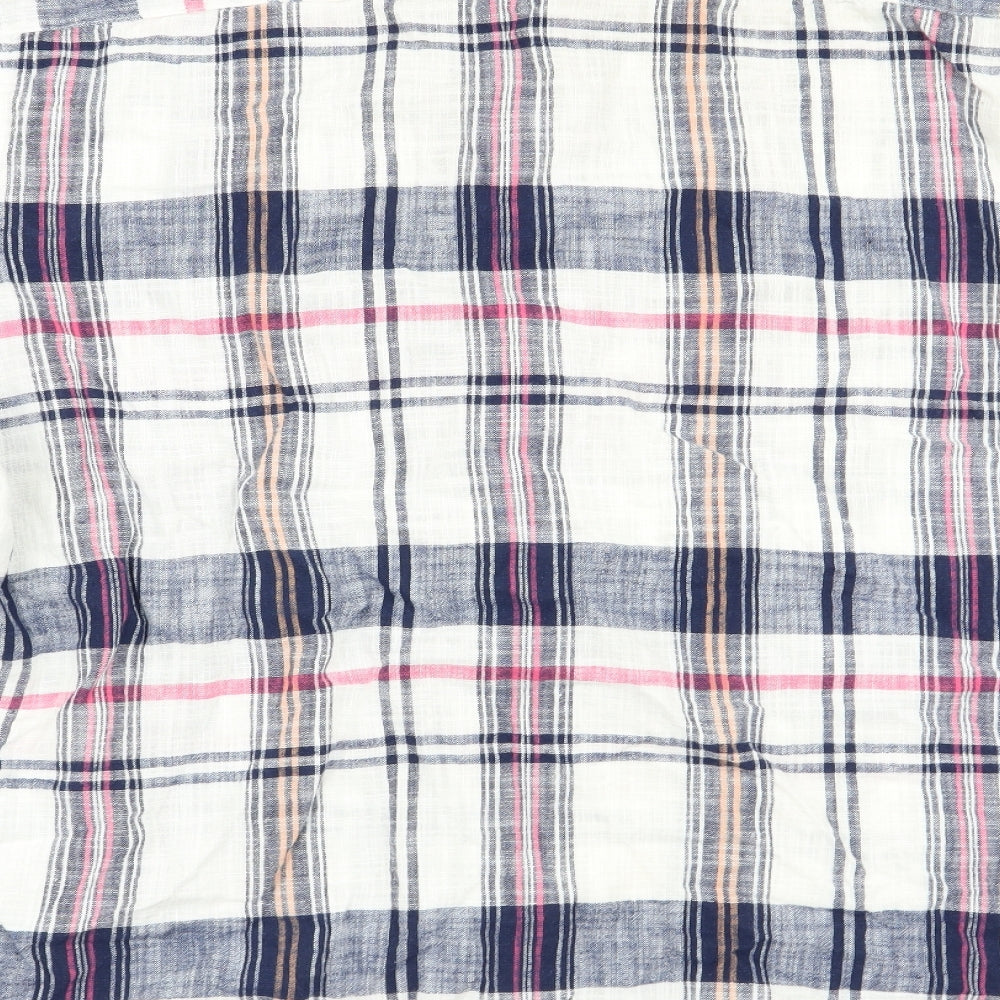 TU Mens Multicoloured Check   Button-Up Size 3XL