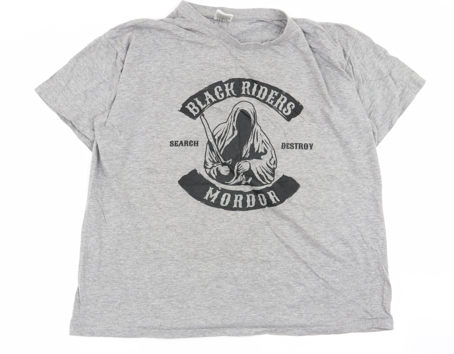 B&C Mens Grey    T-Shirt Size XL
