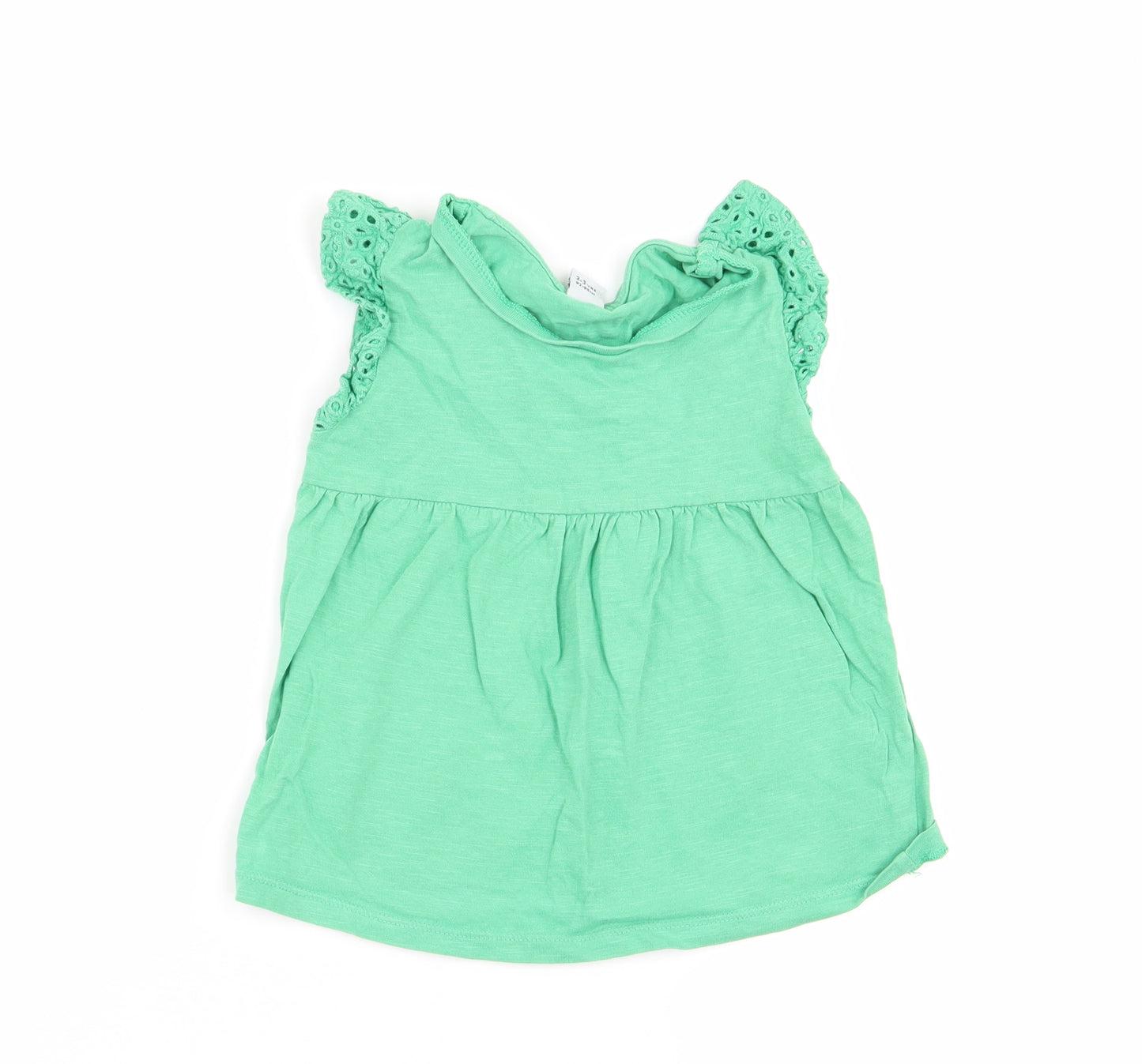TU Girls Green   Basic Tank Size 2-3 Years