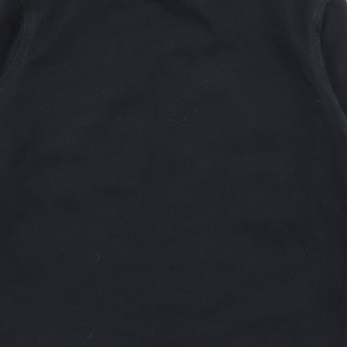 Asda George Boys Black   Basic T-Shirt Size 2-3 Years