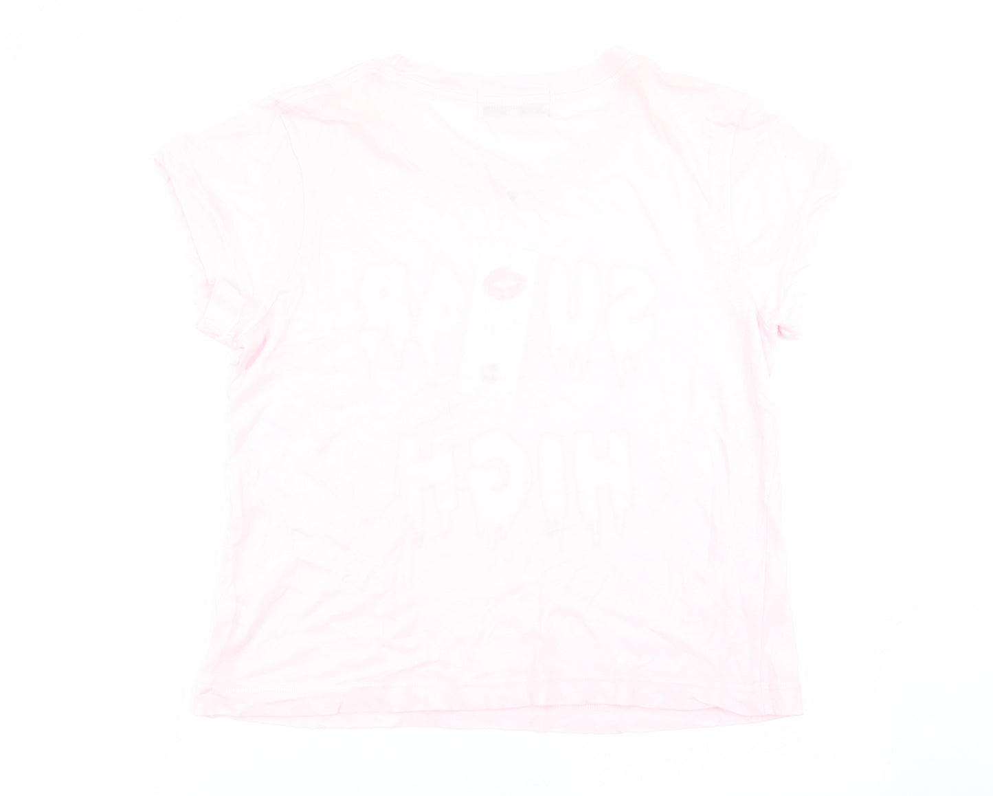 Wildfox Womens Pink   Basic T-Shirt Size M