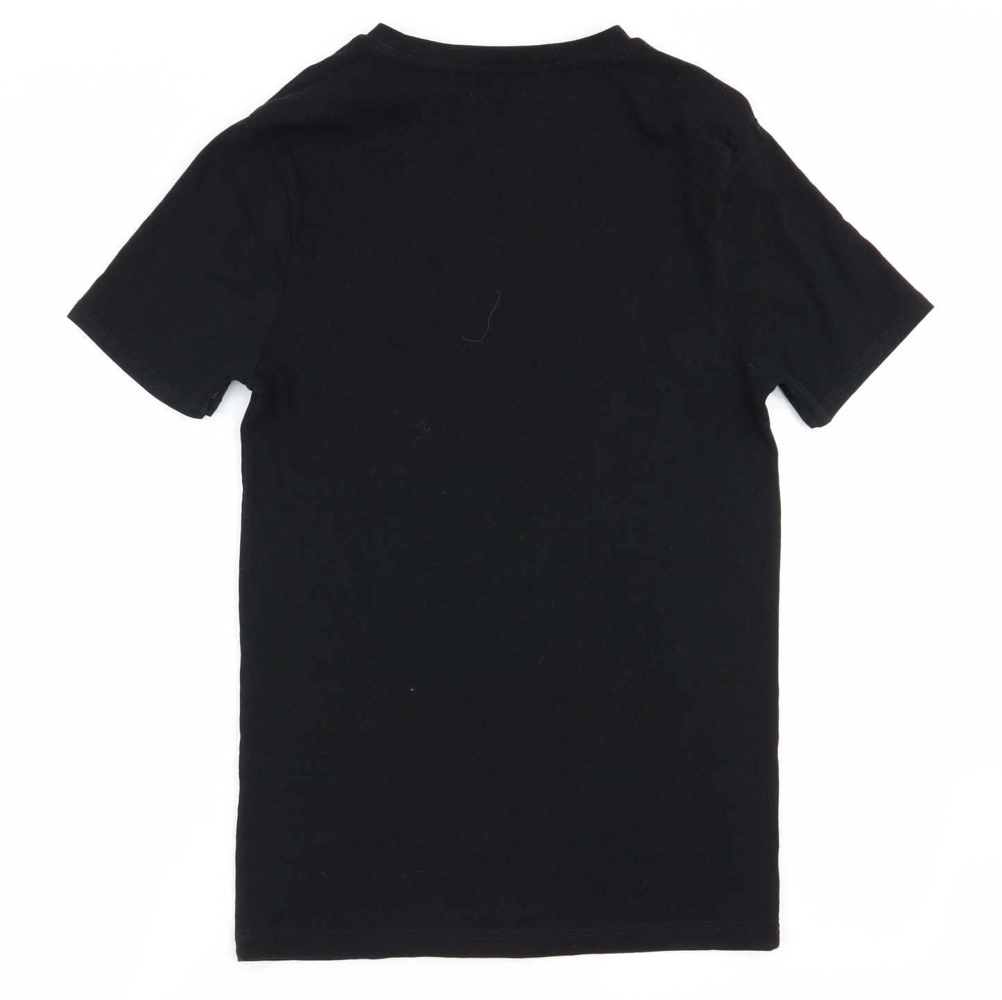 River Island Mens Black    T-Shirt Size S