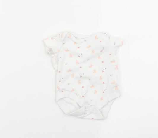 F&F Girls  Animal Print  Babygrow One-Piece Size 0-3 Months