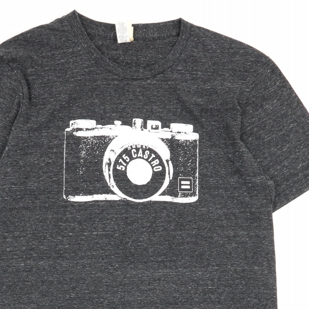 hrc.orc Mens Grey    T-Shirt Size M
