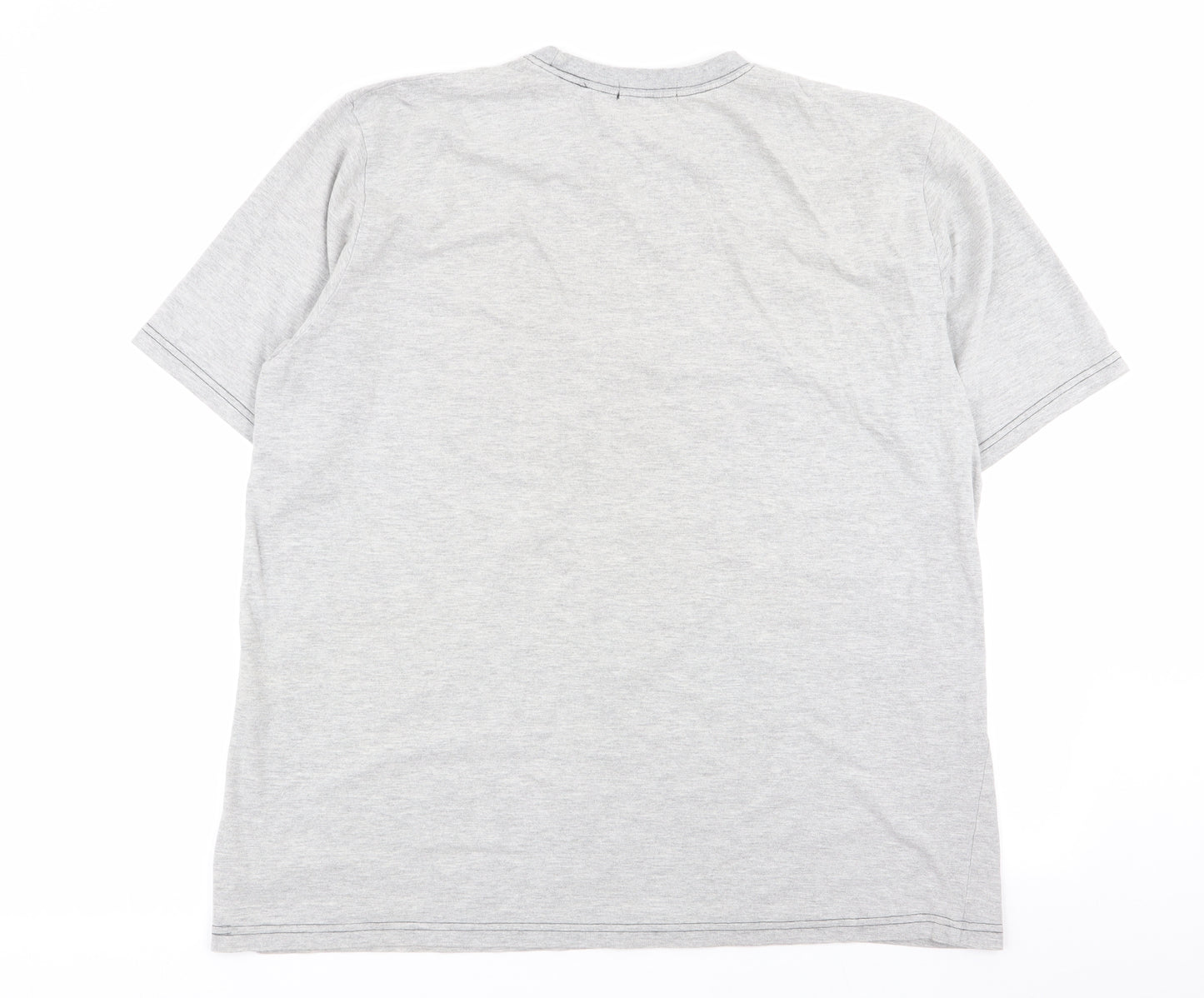 Asda George Mens Grey    T-Shirt Size L