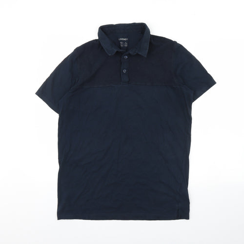 Livergy Mens Blue Polo Size L – Preworn - Main Image