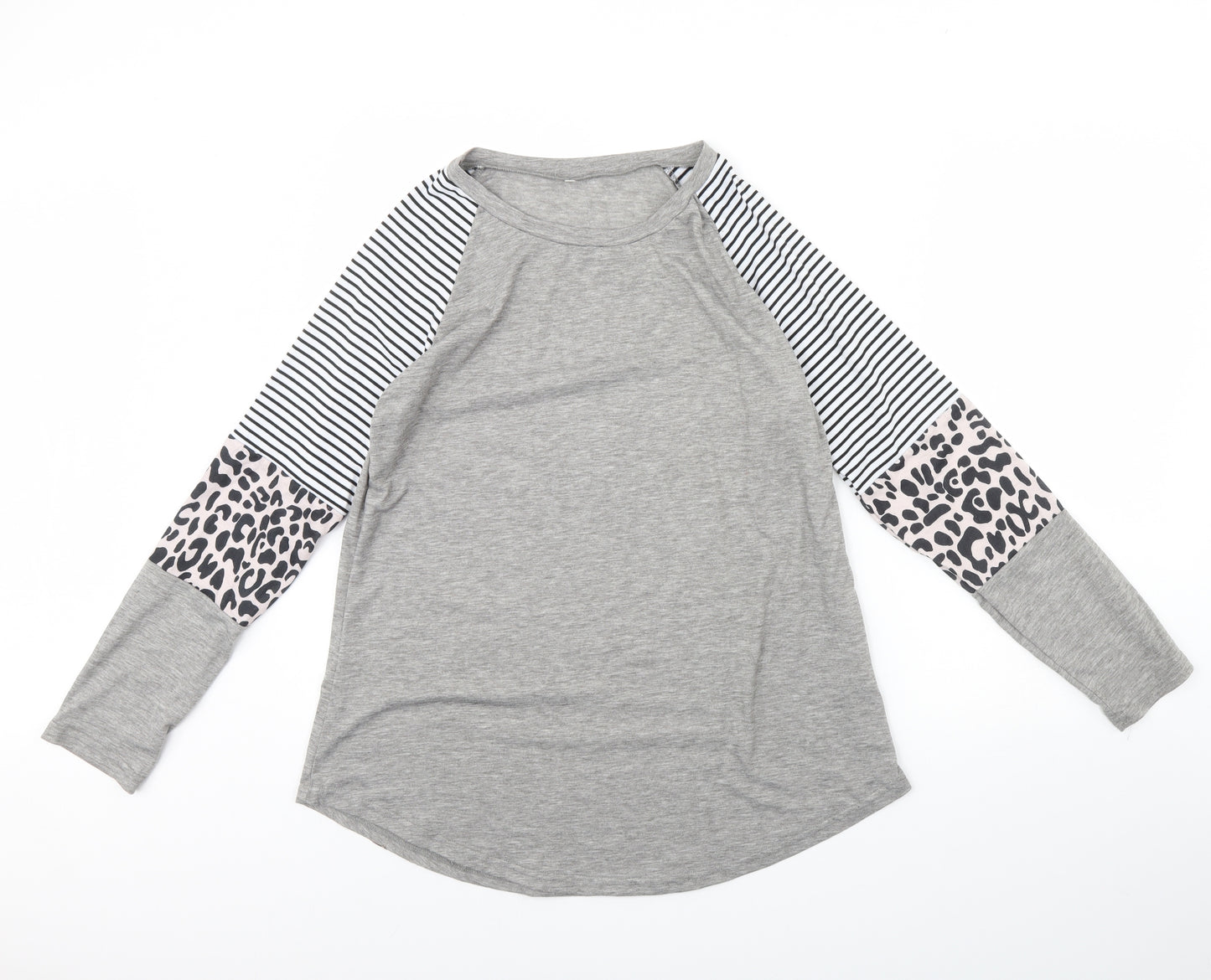Preworn Womens Grey   Basic T-Shirt Size L