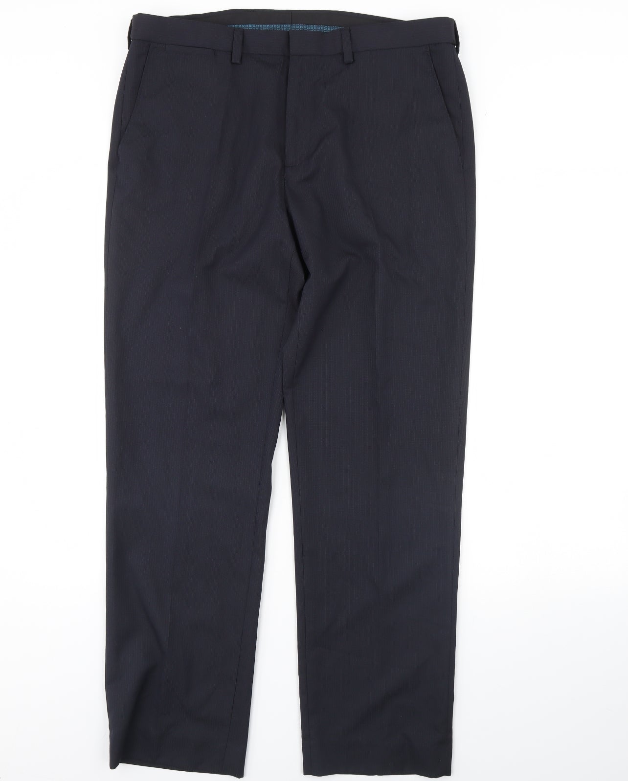 Preworn Mens Blue   Dress Pants Trousers Size 36 L31 in