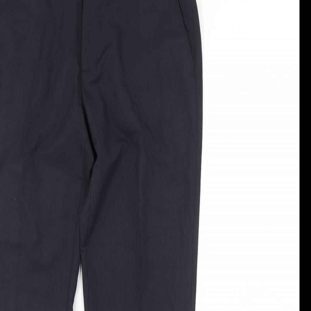 Preworn Mens Blue   Dress Pants Trousers Size 36 L31 in
