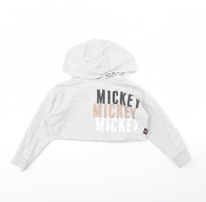 George Girls Grey   Pullover Hoodie Size 5 Years  - Minnie Mouse