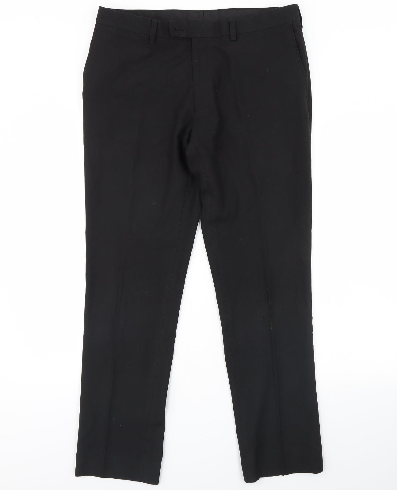 NEXT Mens Black   Dress Pants Trousers Size 34 L30 in