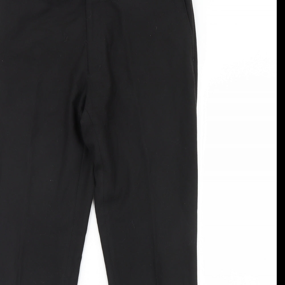 NEXT Mens Black   Dress Pants Trousers Size 34 L30 in