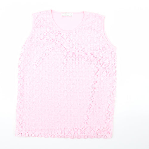 Papillon Womens Pink   Basic Tank Size S