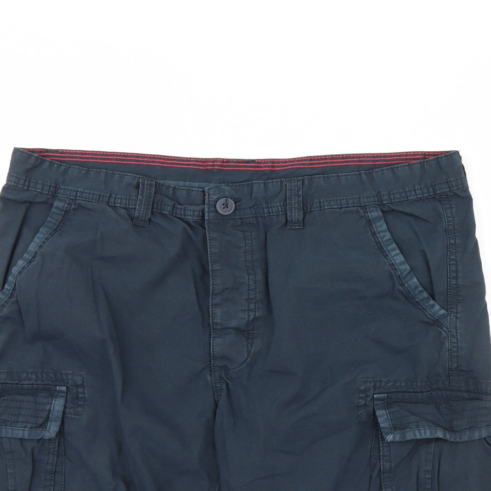 Preworn Mens Blue   Chino Shorts Size 36