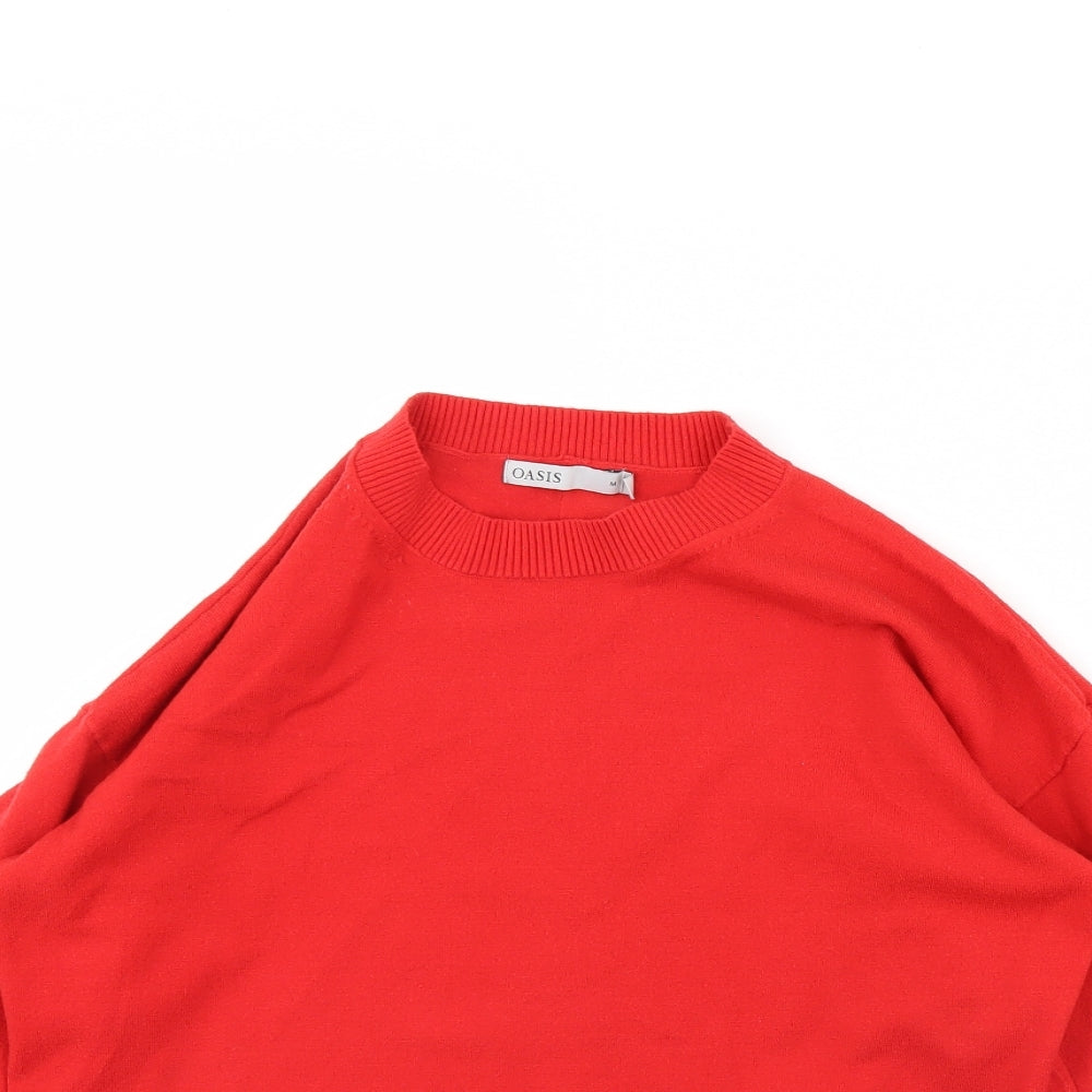 Oasis Womens Red   Pullover Jumper