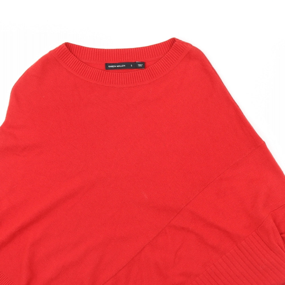 Karen Millen Womens Red   Pullover Jumper Size S