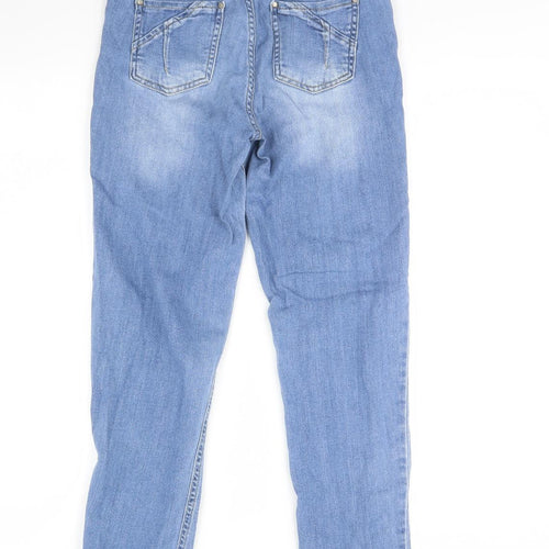 Select Womens Blue  Denim Skinny Jeans Size 10 L29 in