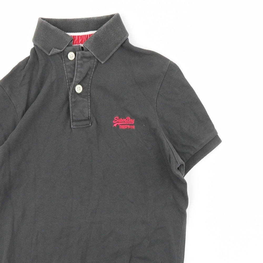 Superdry Mens Green    Polo Size S