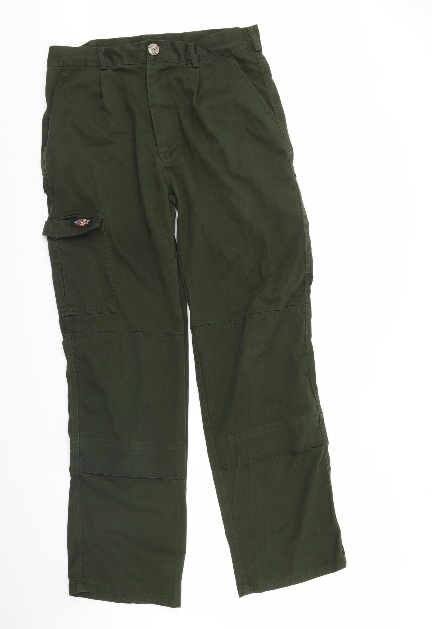 Dickies Mens Green   Trousers  Size 34 L32 in