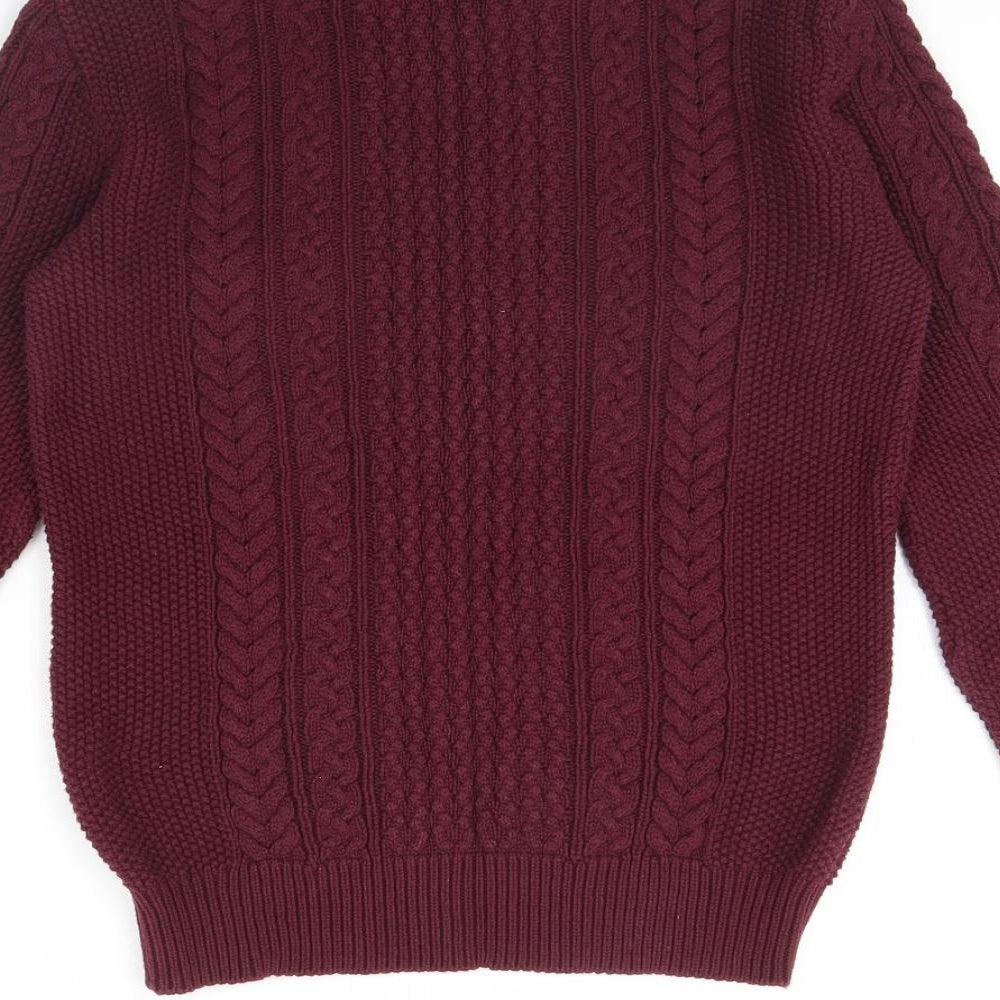 Avenue  Womens Red   Pullover Jumper Size 8