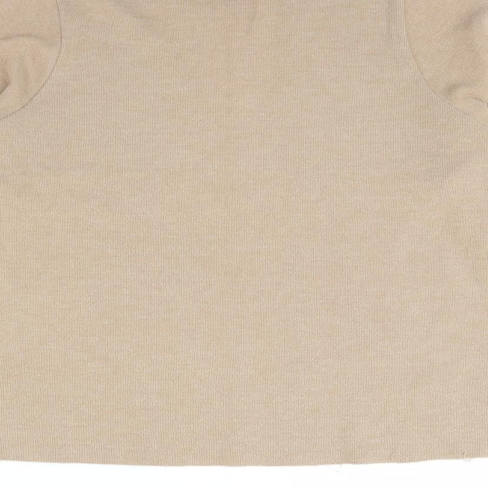 Zara Womens Beige   Pullover Jumper Size S