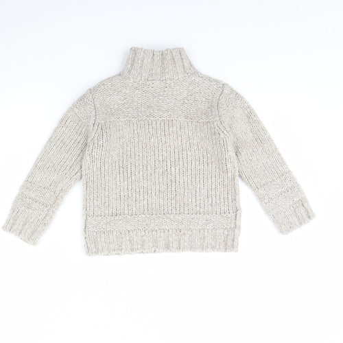 NEXT Girls Beige   Henley Jumper Size 4 Years