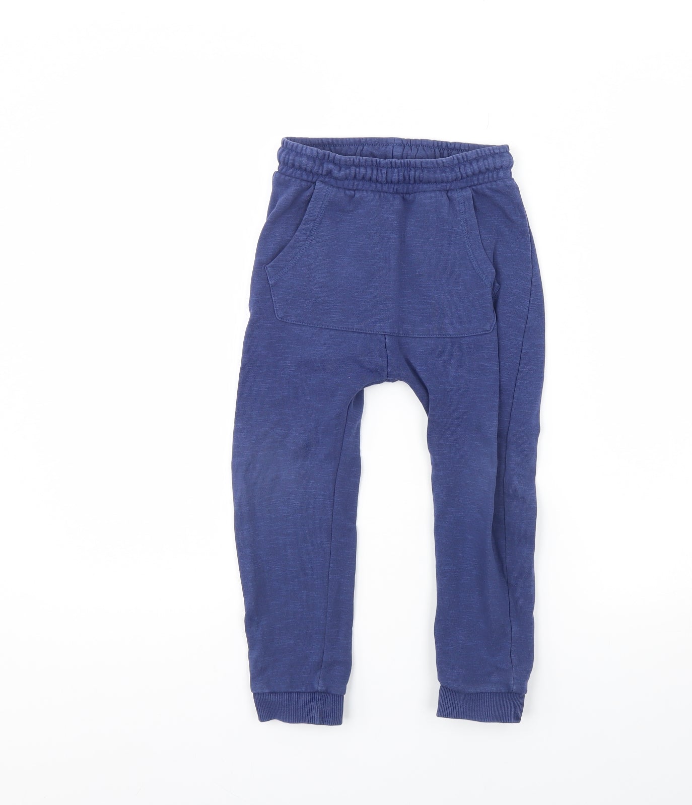 George Boys Blue   Jogger Trousers Size 4 Years