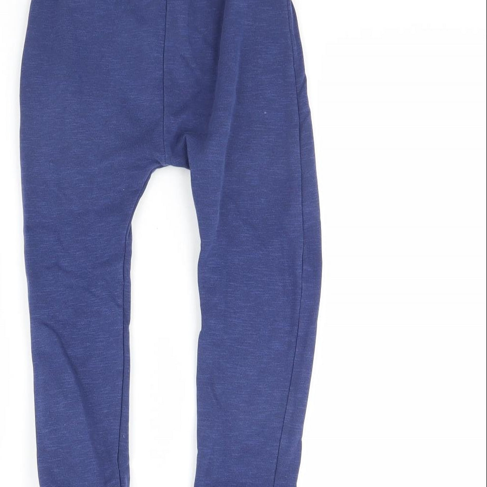 George Boys Blue   Jogger Trousers Size 4 Years