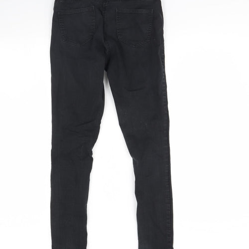 George Womens Black  Denim Skinny Jeans Size 10 L29 in