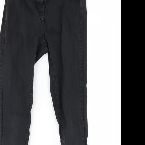 George Womens Black  Denim Skinny Jeans Size 10 L29 in