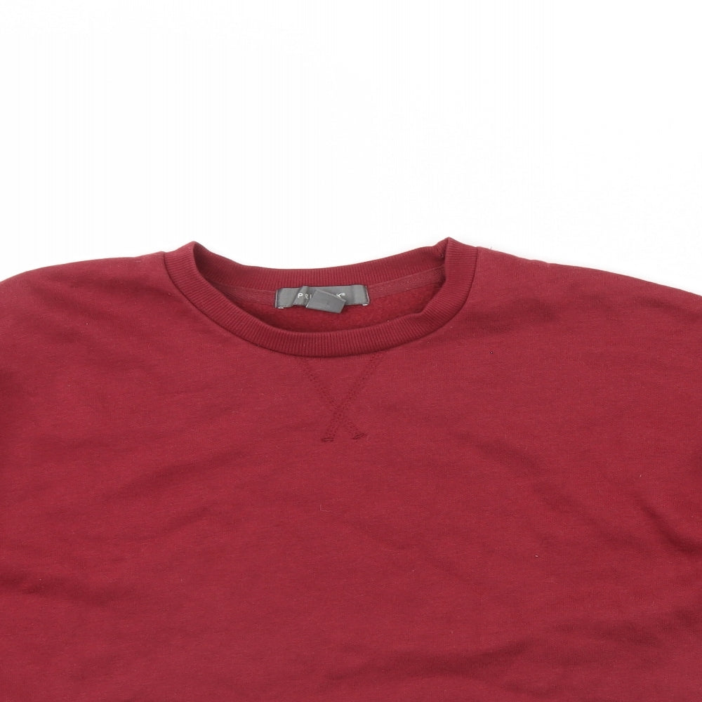 Primark Womens Red   Pullover Jumper Size 10