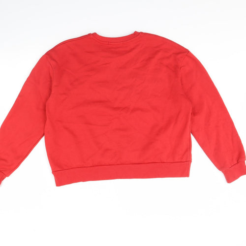Primark Womens Red   Pullover Jumper Size S