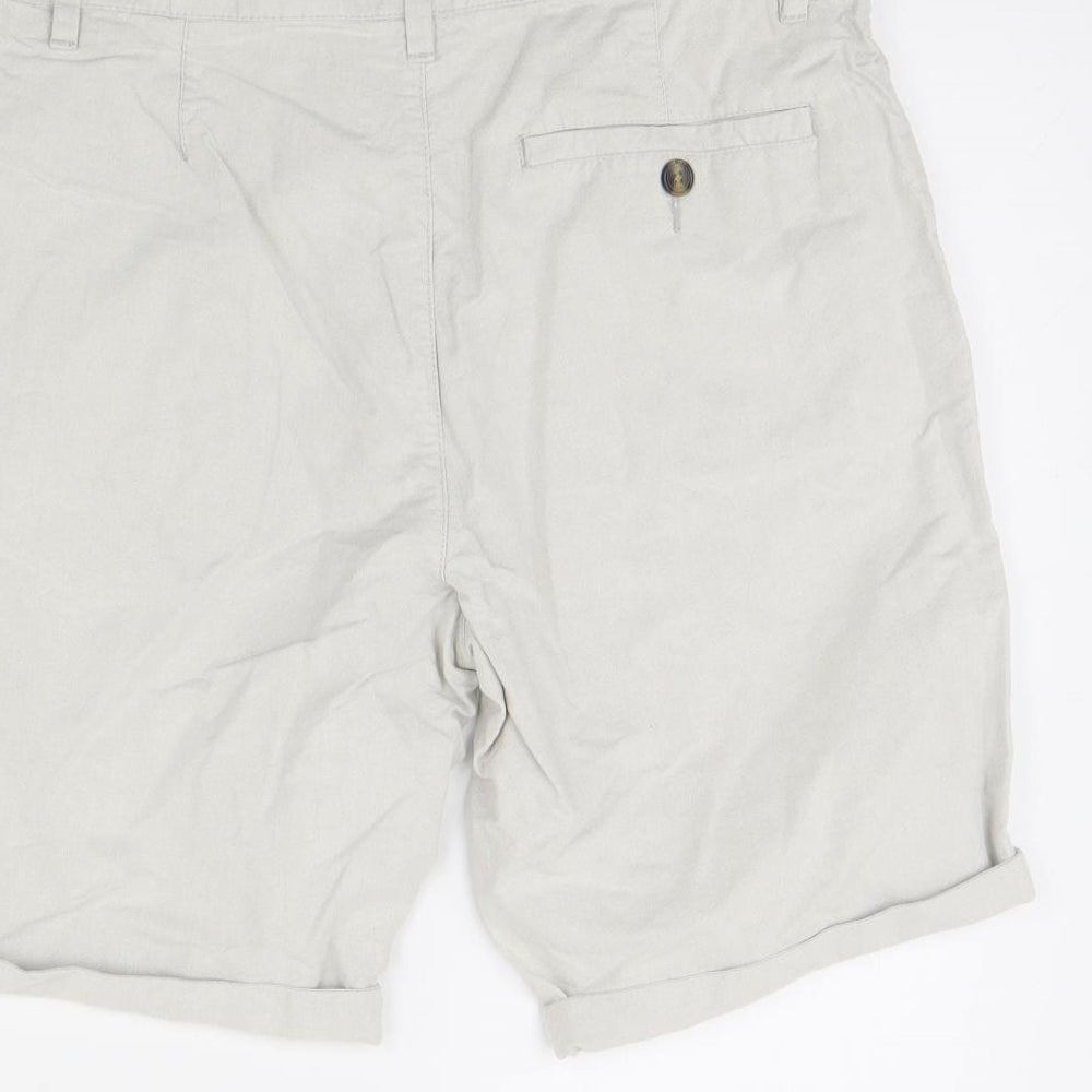 River Island Mens Grey   Chino Shorts Size 32