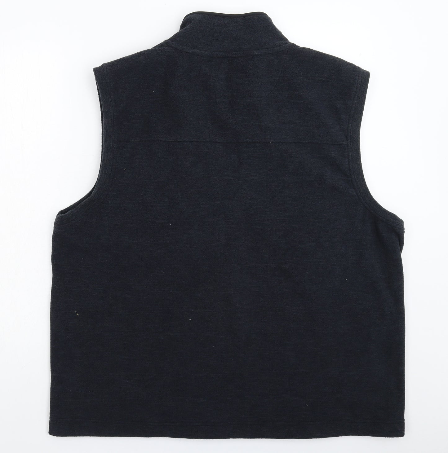 Lincoln Mens Blue  Fleece Gilet Jacket Size 2XL