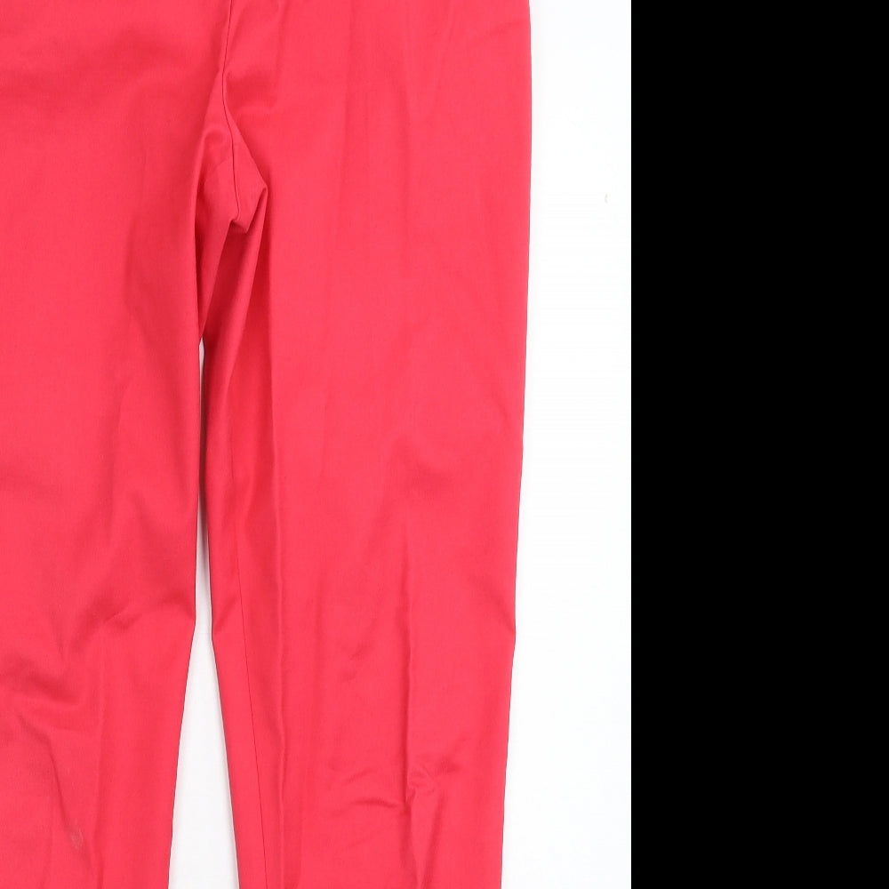 Boden Womens Pink   Chino Trousers Size 12 L28 in