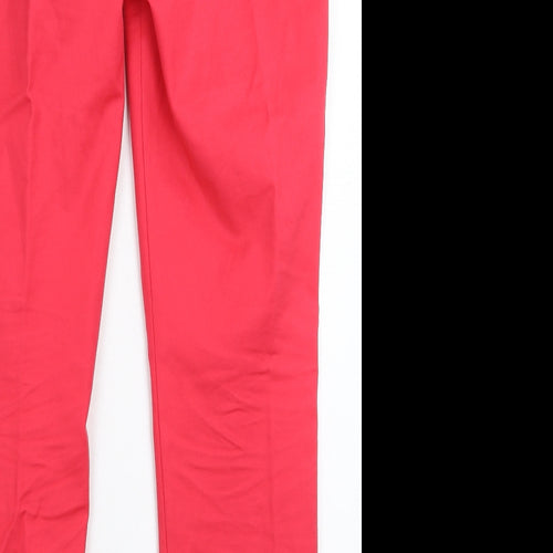 Boden Womens Pink   Chino Trousers Size 12 L28 in