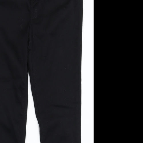 Morrison's Womens Black  Denim Skinny Jeans Size 14 L28 in