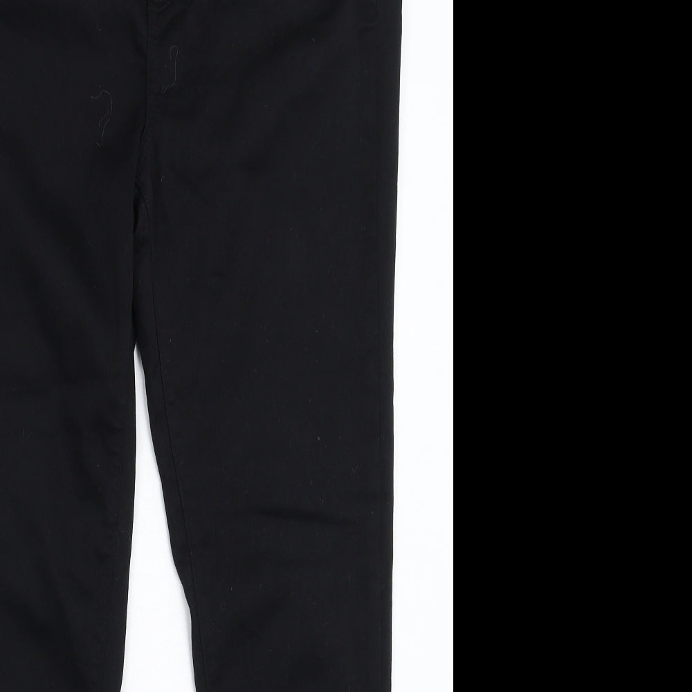 Morrison's Womens Black  Denim Skinny Jeans Size 14 L28 in