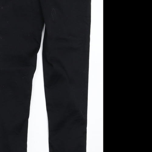 Morrison's Womens Black  Denim Skinny Jeans Size 14 L28 in