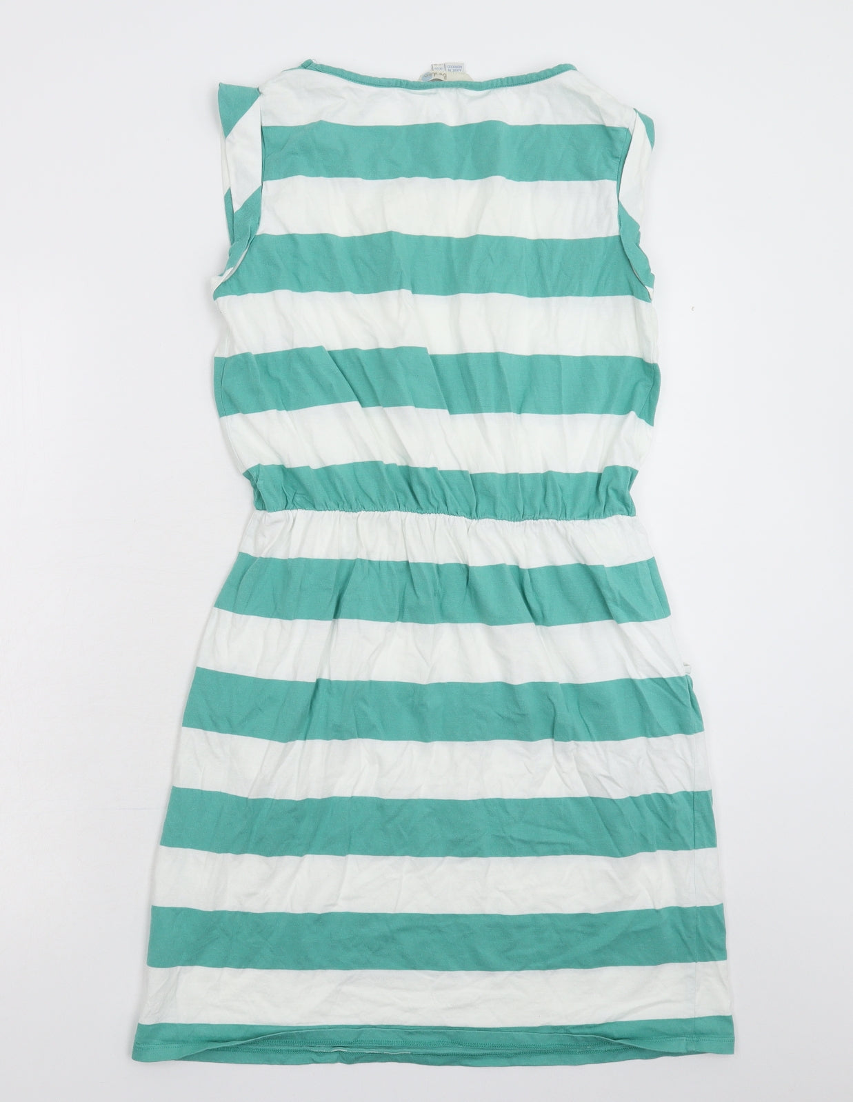Boden Womens Green Striped  Fit & Flare  Size 12