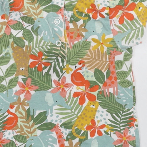 TU Baby Multicoloured Floral  Basic T-Shirt Size 9-12 Months