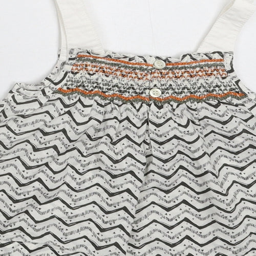 NEXT Girls Multicoloured Geometric  Tank Dress  Size 9-12 Months