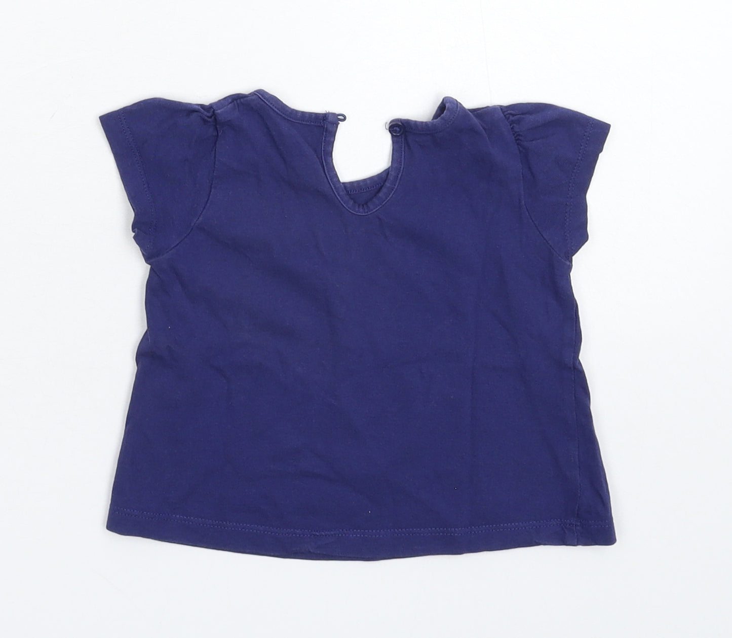 Matalan Baby Blue   Basic T-Shirt Size 3-6 Months