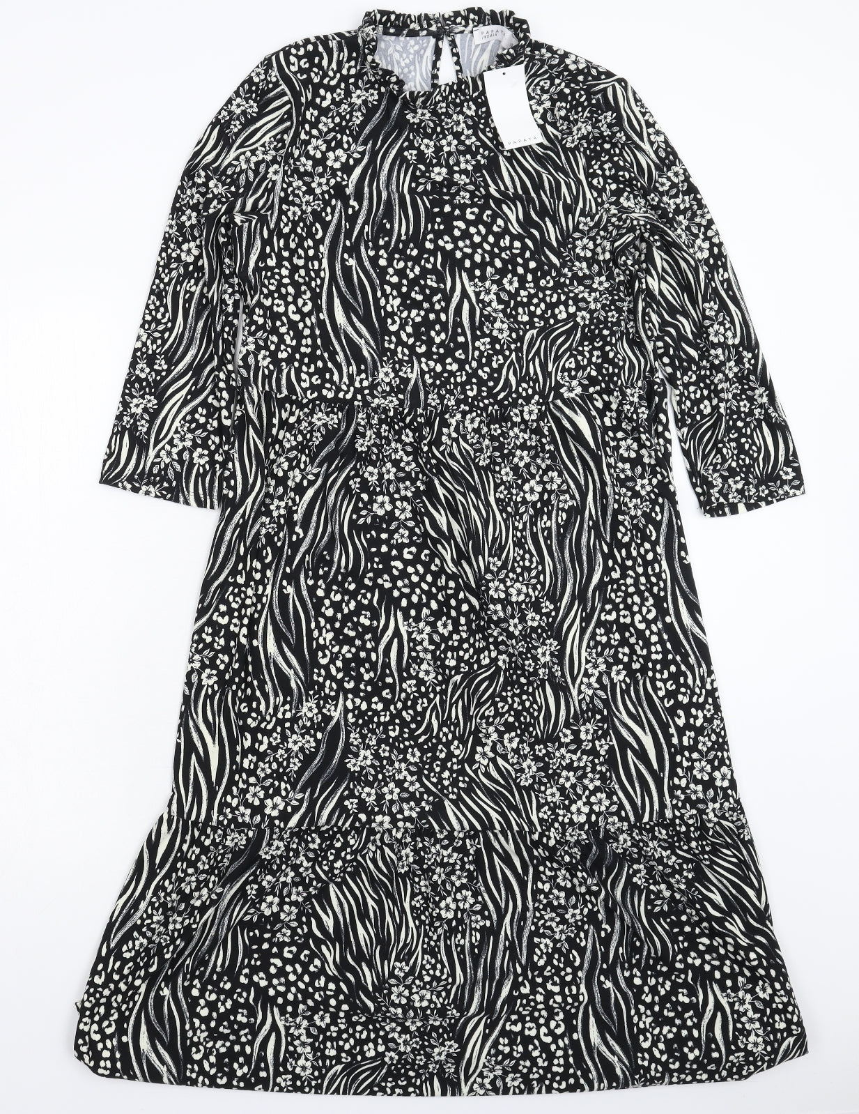 Papaya Womens Multicoloured Floral  Fit & Flare  Size 10