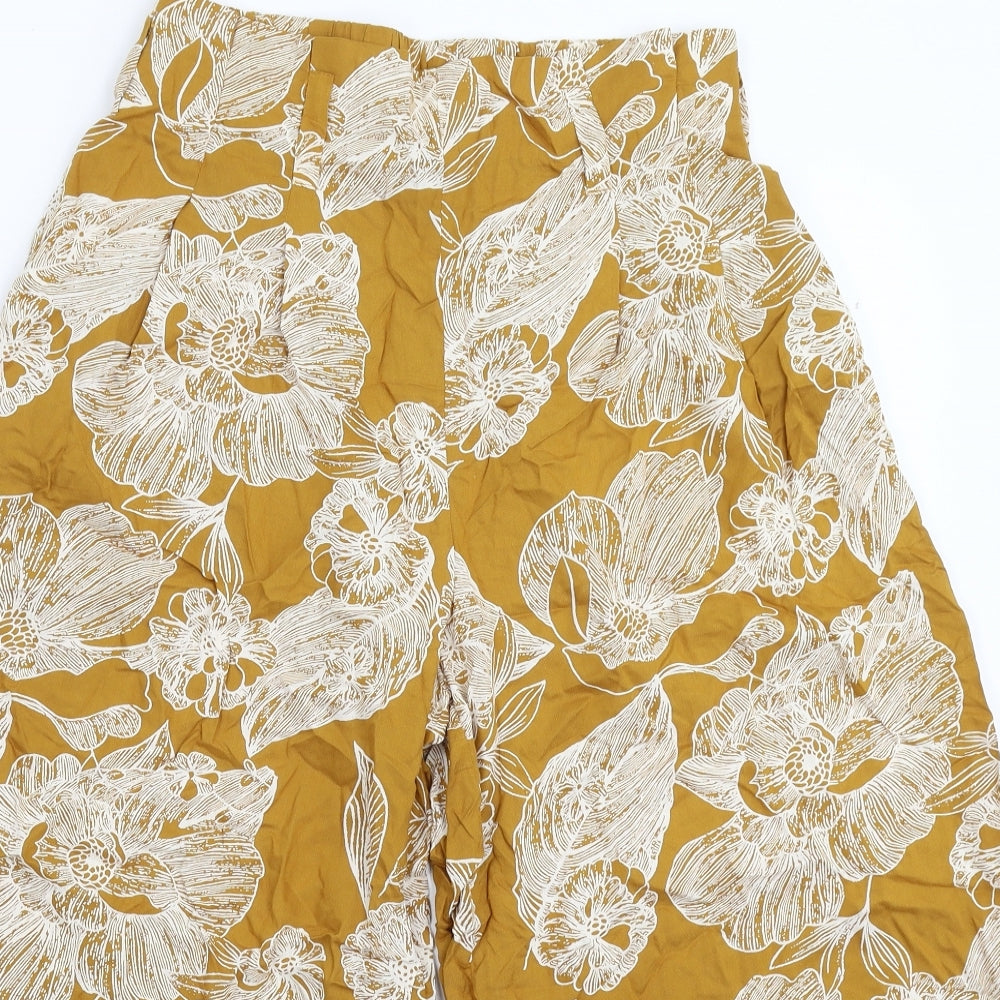 Primark Womens Brown   Cropped Trousers Size 12 L20 in