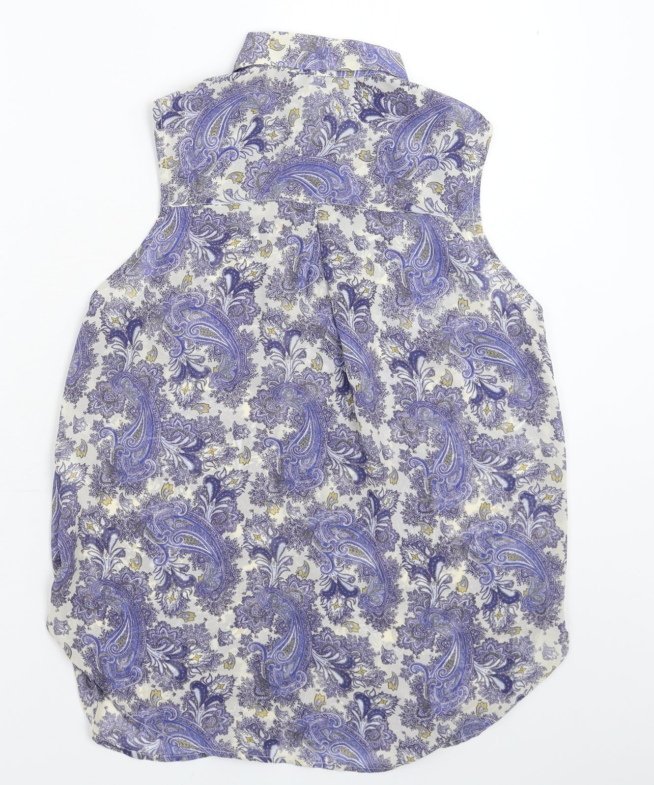 H&M Womens Multicoloured   Basic Button-Up Size 8
