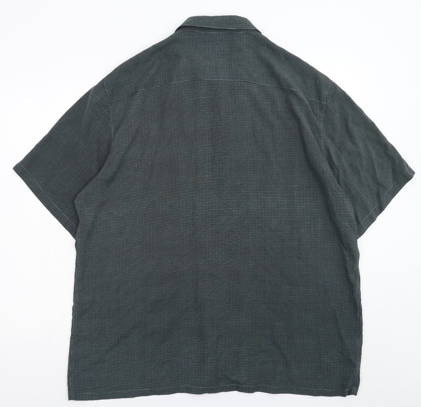 Marks and Spencer Mens Grey    Button-Up Size XL