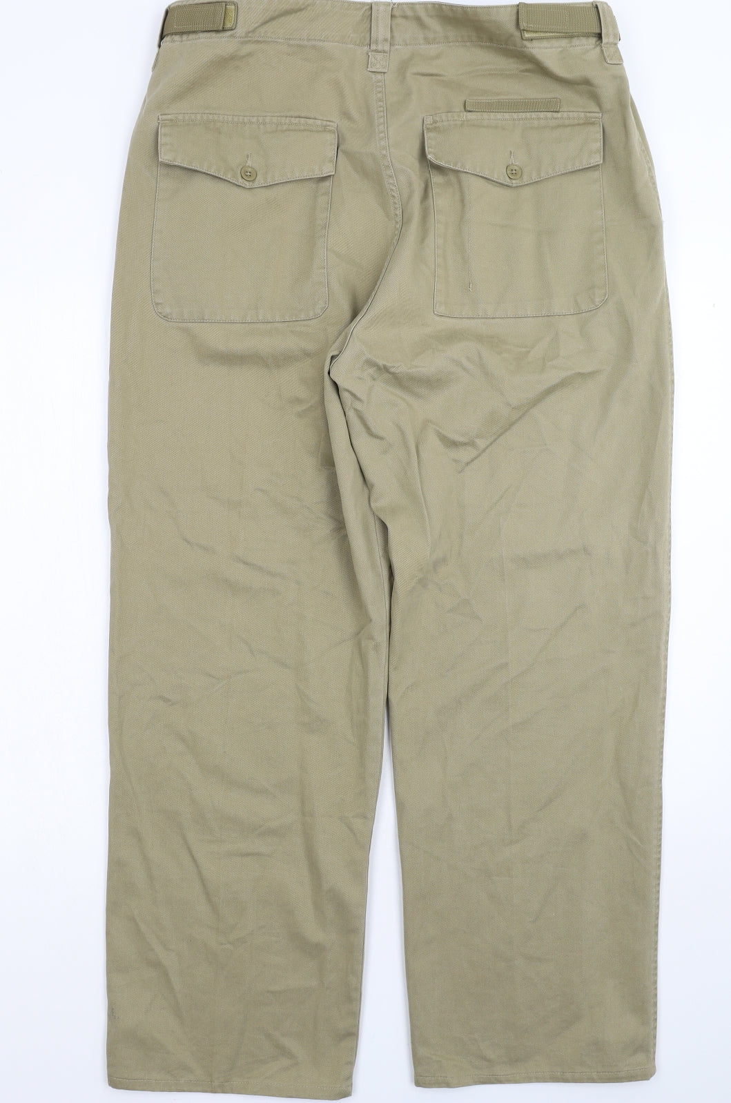 NEXT Mens Beige   Chino Trousers Size 36 L29 in