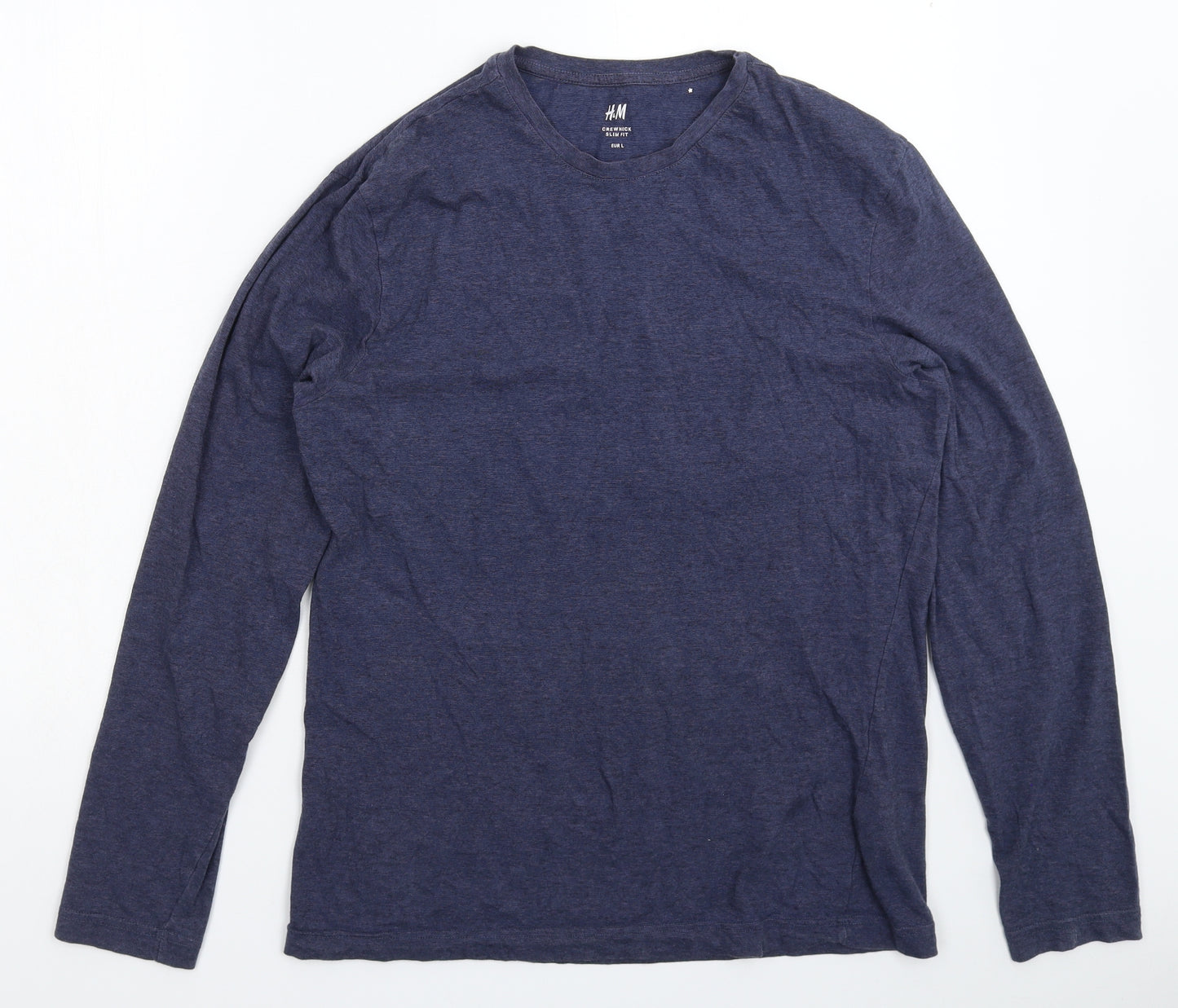 H&M Mens Blue    T-Shirt Size L